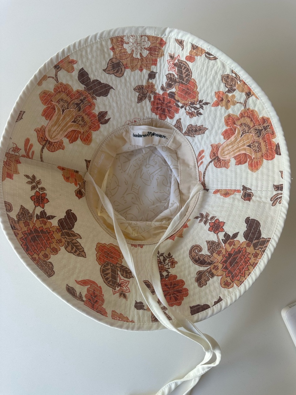 Business & Pleasure Wide Brimmed, Canvas Hat with UPF 50 and 98% UV Blackout